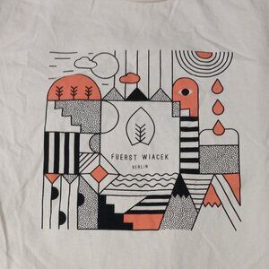 Fuerst Waicek Berlin Brewery Graphic T Shirt NWOT  Organic Cotton XXL
